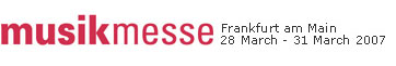Franfurter Musikmesse 2007