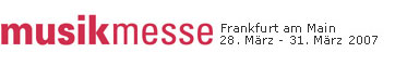 Musikmesse Frankfurt 2007